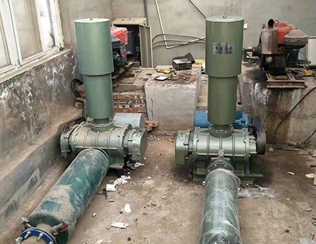 南陽水產(chǎn)養(yǎng)殖客戶風(fēng)機使用中